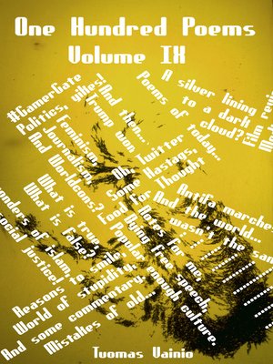 cover image of One Hundred Poems, Volume IX